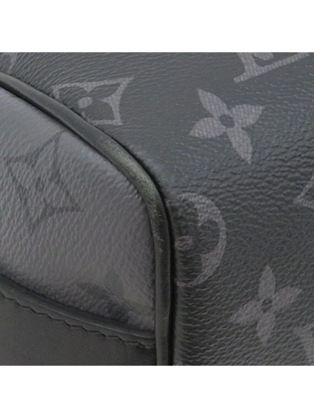Louis Vuitton 2-Way Bag Keepall Bandouliere 25 Leather Monogram Eclipse Reverse